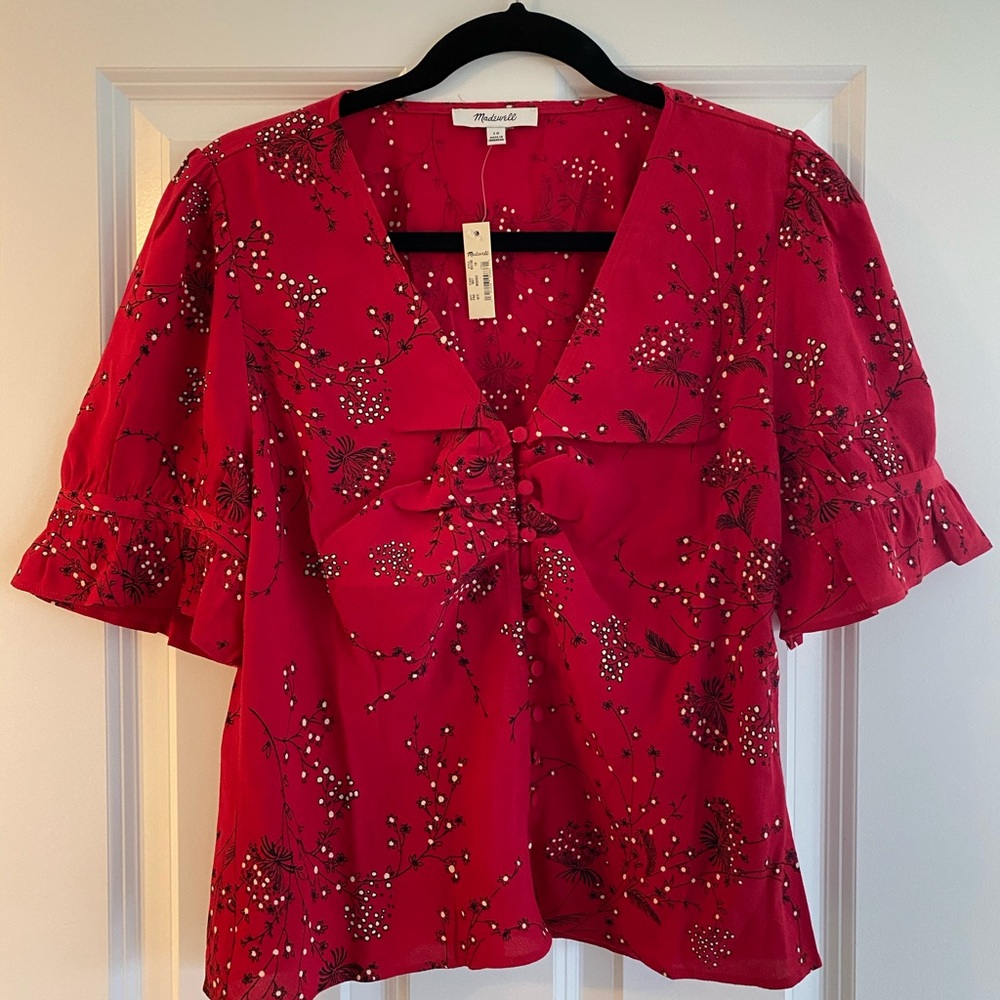 Madewell Daylight Top in Windswept Floral